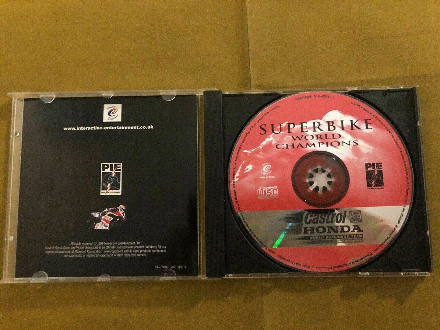 Castrol Honda: Superbike - World Champions- PC 1998 Game