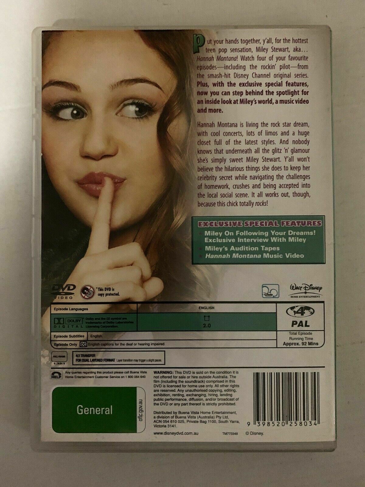 Hannah Montana - Behind The Spotlight (DVD, 2007) Miley Cyrus. Region 4.