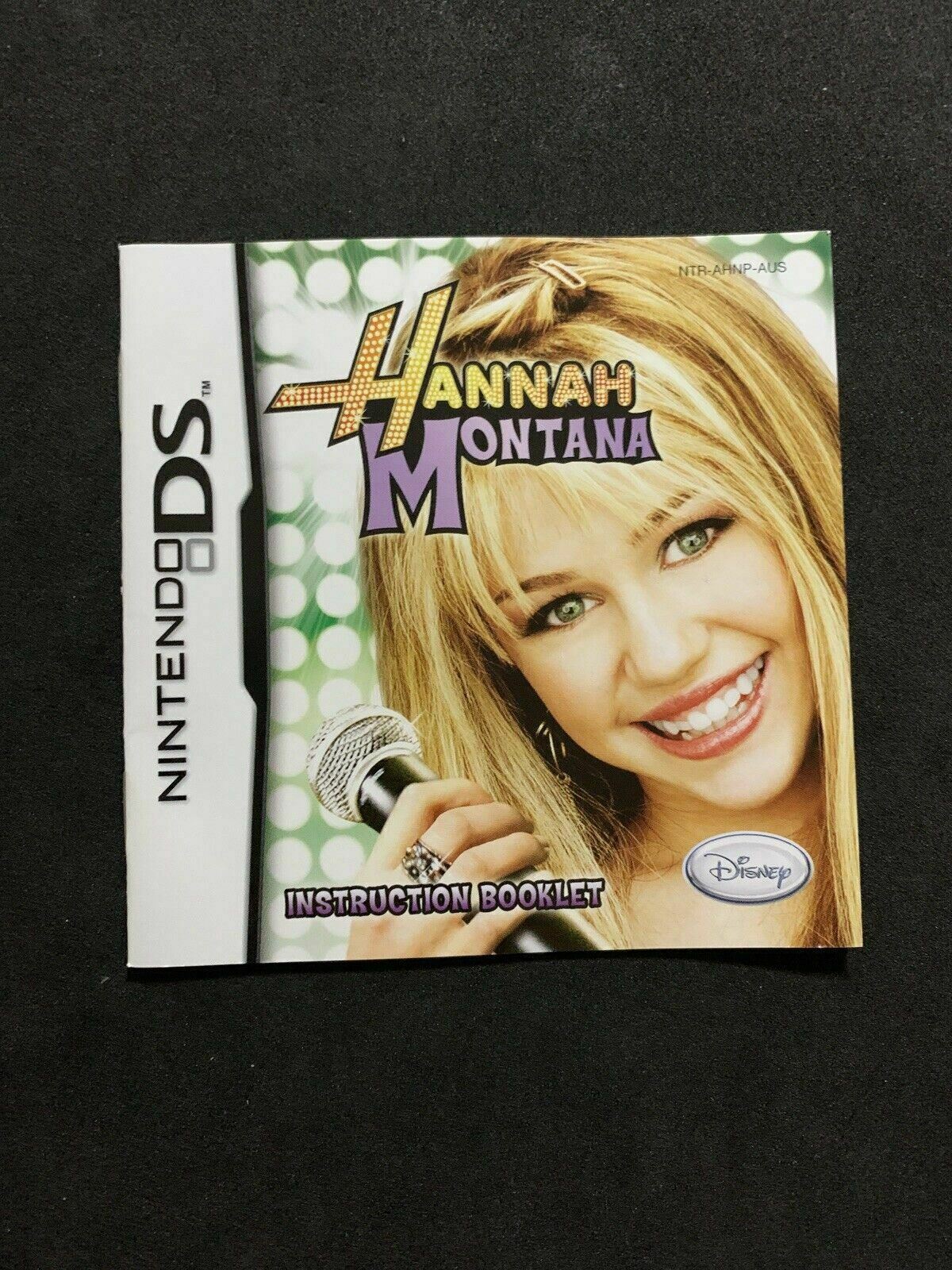 Hannah Montana - Nintendo DS NDS Game with Manual