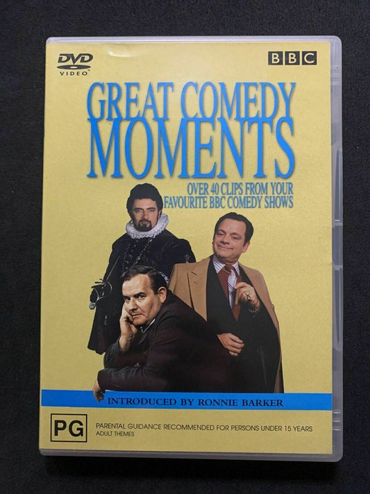 BBC Great Comedy Moments (DVD) Ronnie Barker, Rowan Atkinson. Region 4