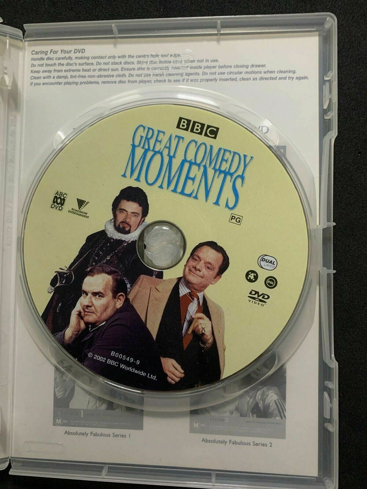 BBC Great Comedy Moments DVD Ronnie Barker Rowan Atkinson Region 4 bbc-great-comedy-moments-dvd-ronnie-barker-rowan-atkinson-region-4