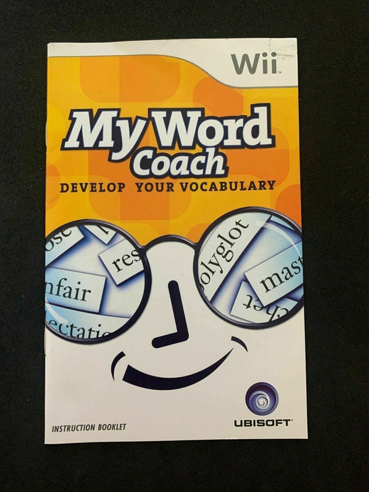 My Word Coach: Improve Your Vocabulary - Nintendo Wii PAL Game with Manual