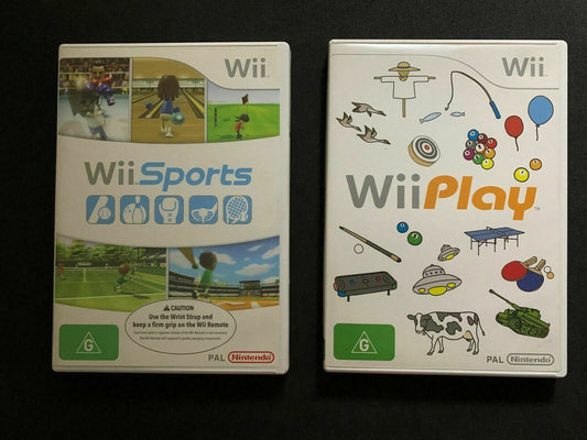 Wii Sports + Wii Play - Nintendo Wii PAL Game