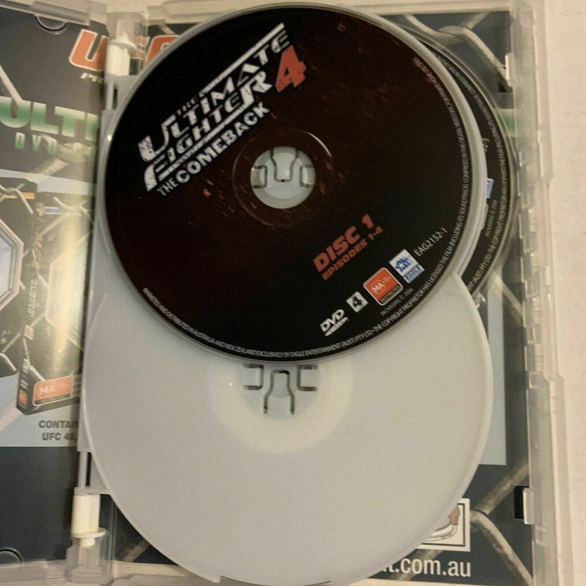 UFC Ultimate Fighter : Season 4 (DVD, 2008) Randy Couture. Region 4