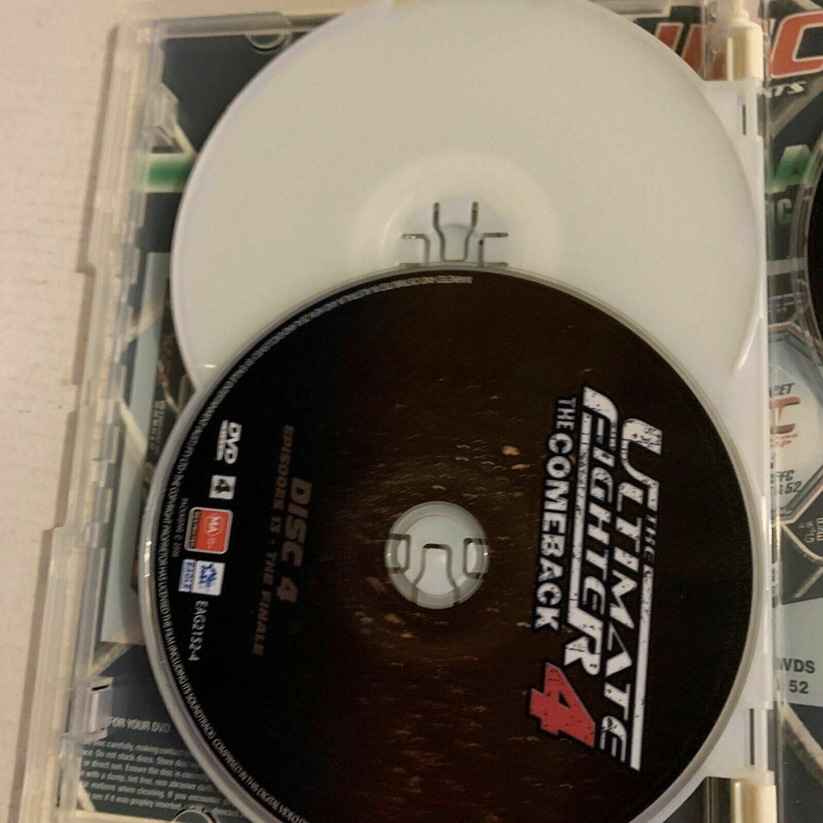 UFC Ultimate Fighter : Season 4 (DVD, 2008) Randy Couture. Region 4