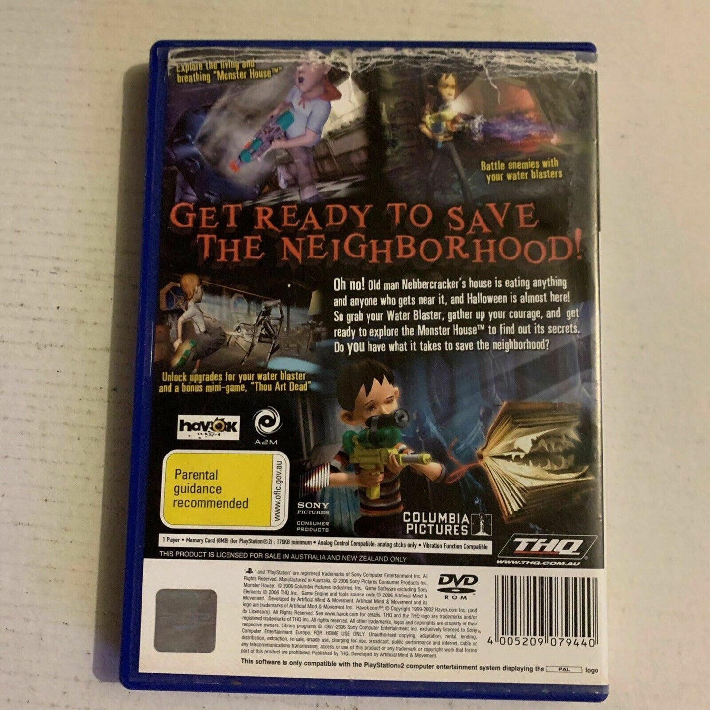 Monster House - PS2 Playstation 2 PAL Game