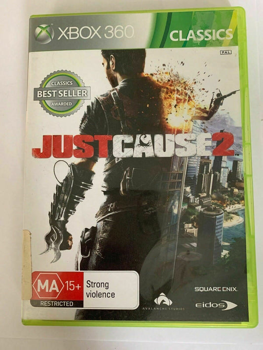 Just Cause 2 - Microsoft Xbox 360 with Manual PAL