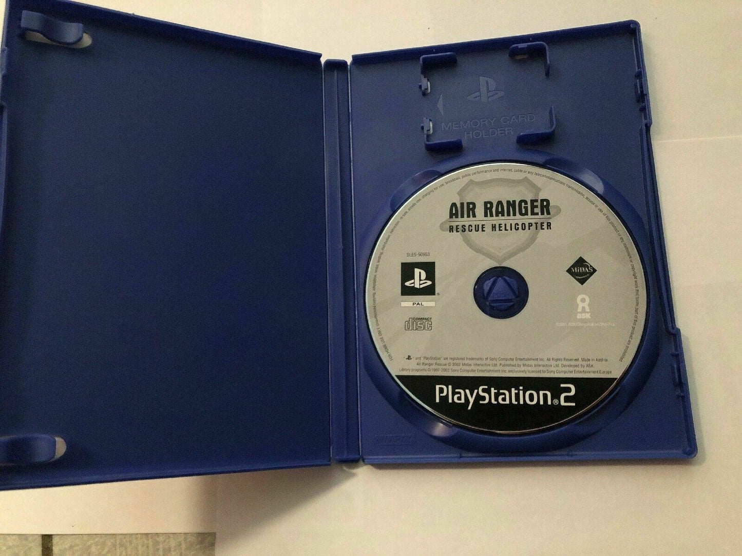 Air Ranger: Rescue Helicopter - Sony PS2 Playstation 2 PAL Helicopter Game