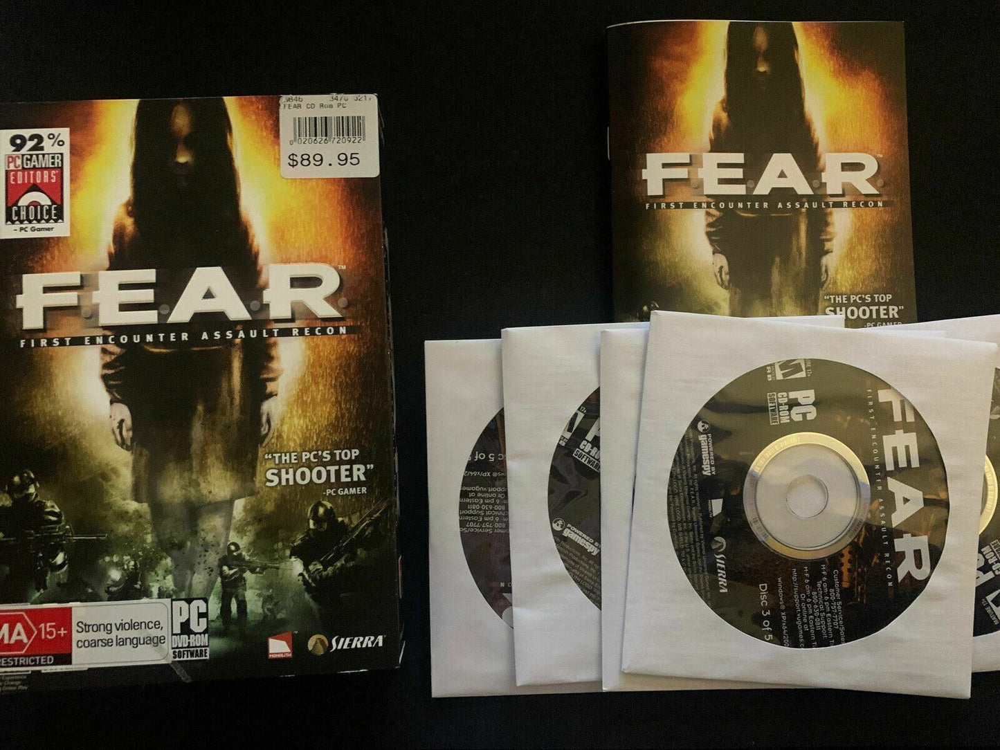 FEAR First Encounter Assault Recon - PC Windows Shooter Game