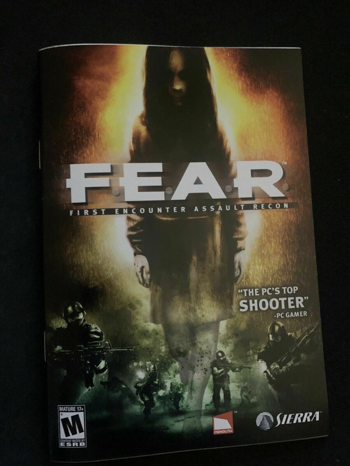 FEAR First Encounter Assault Recon - PC Windows Shooter Game