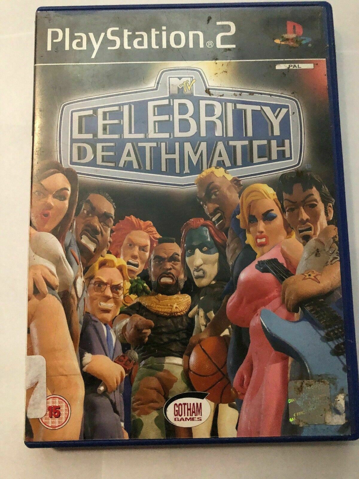 Celebrity Deathmatch - Sony Playstation 2 PS2 PAL Game