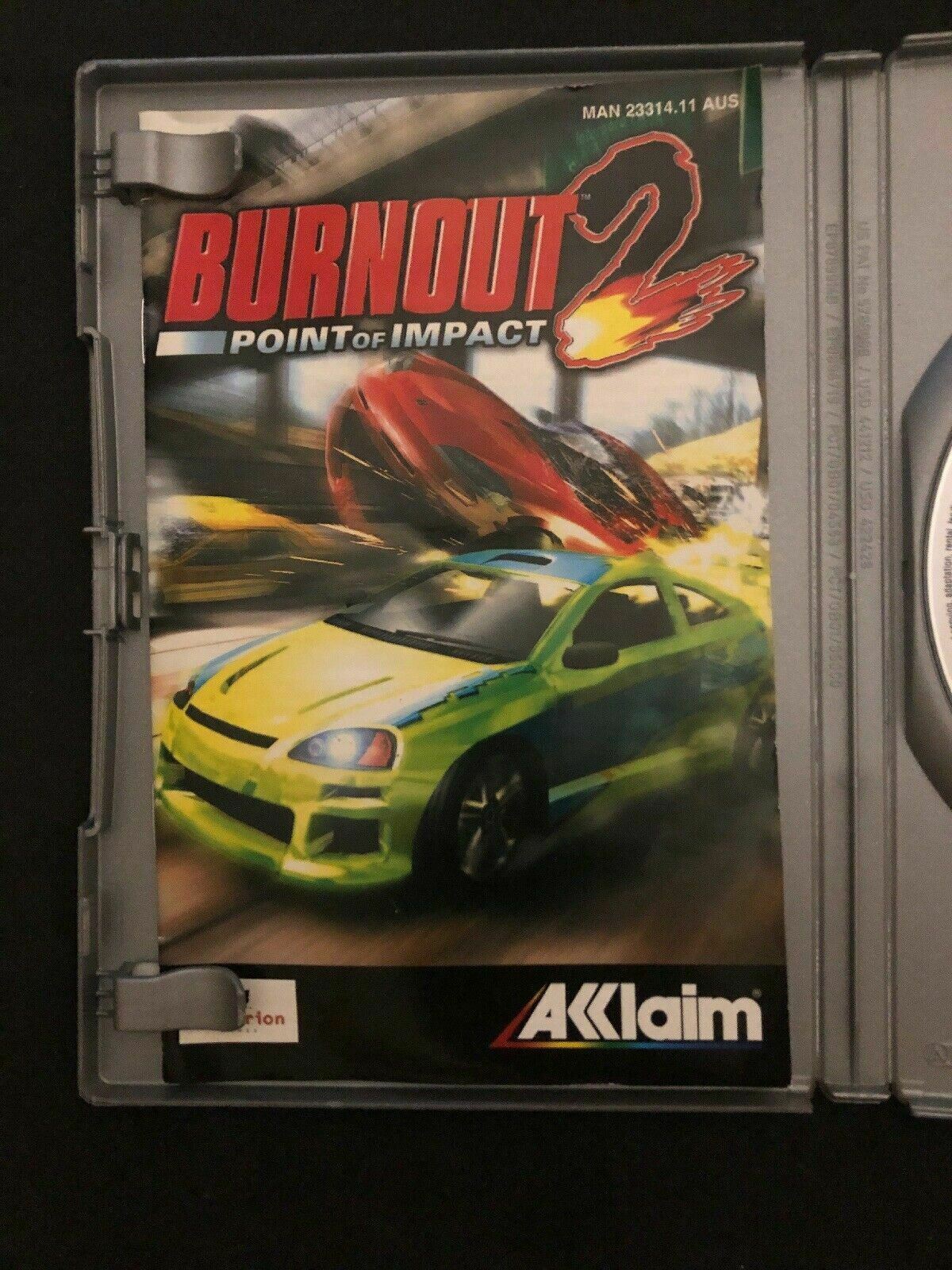 Burnout 2: Point Of Impact - Sony Playstation 2 PS2 PAL Classic Racing Game