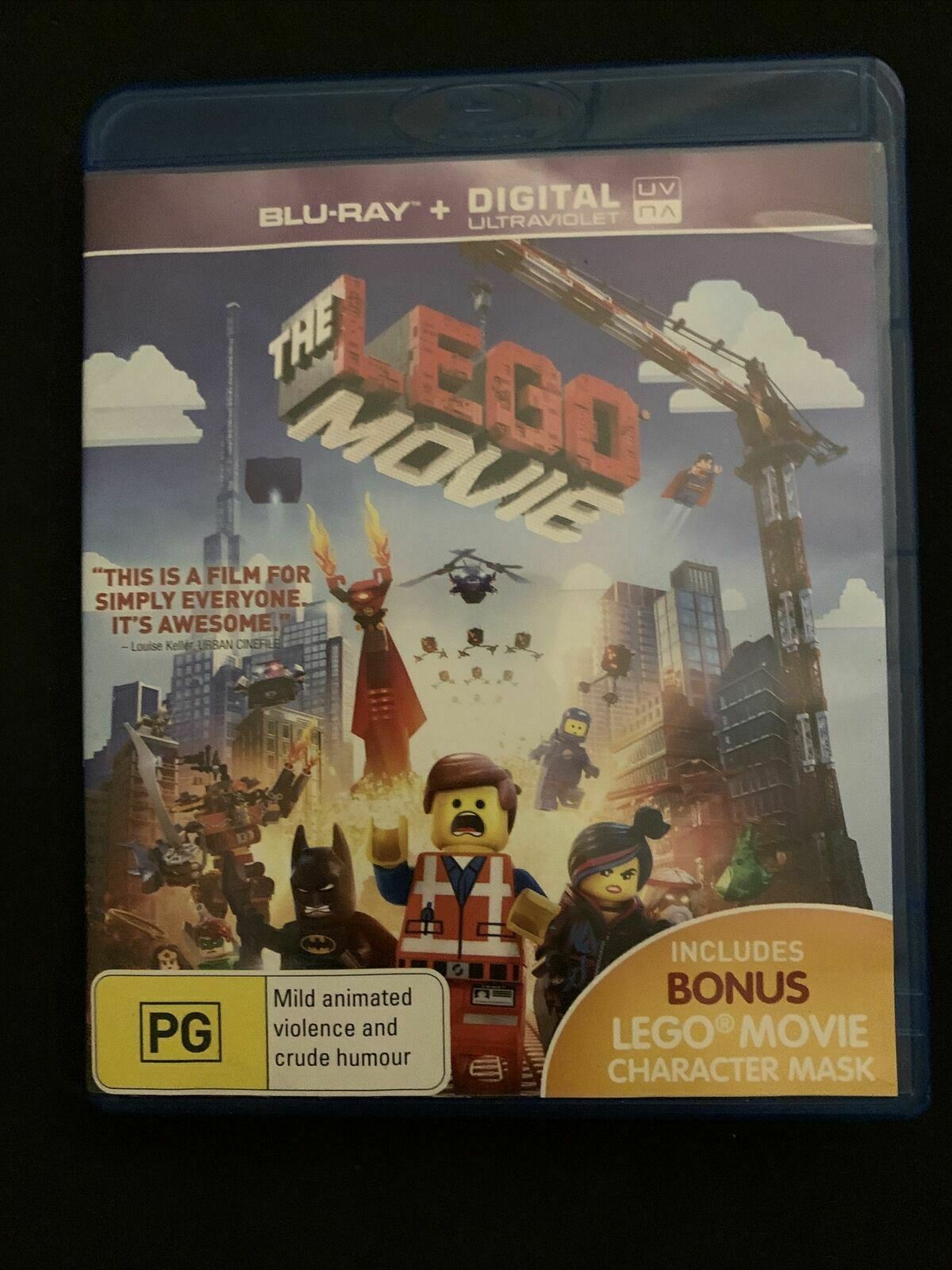 The Lego Movie & Batman The Movie (Blu-ray, 2-Disc, 2014) Region B