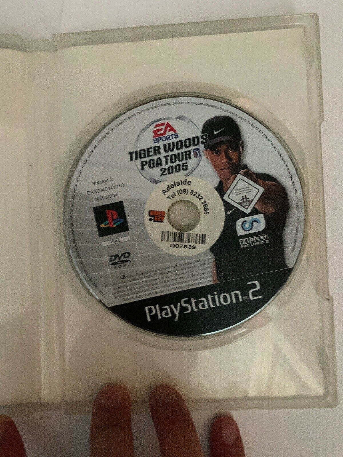 Tiger Woods PGA Tour 2005 - Playstation 2 PS2 PAL Game