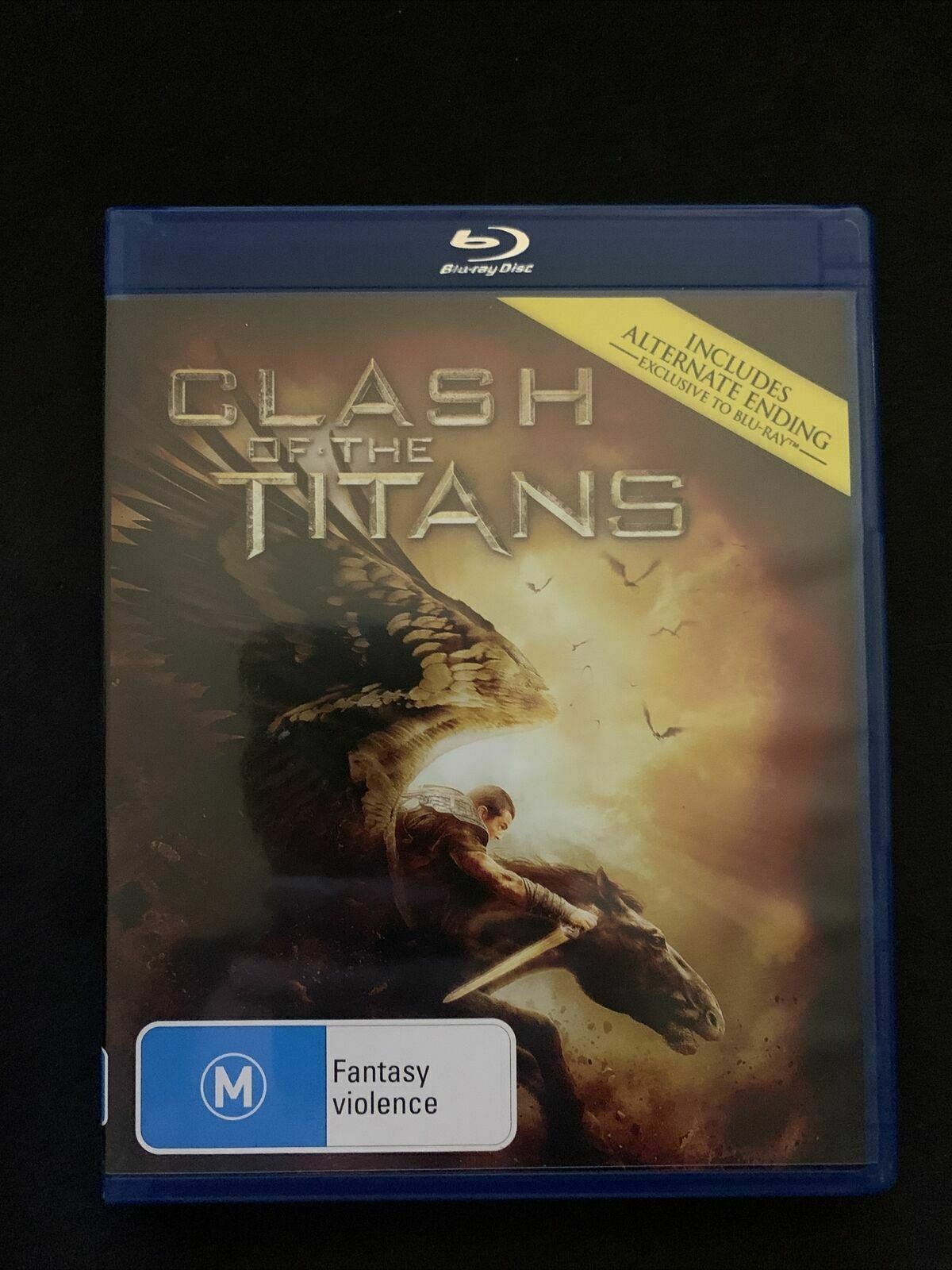 Clash Of The Titans (Blu-ray, 2010) Sam Worthington, Liam Neeson, Ralph Fiennes