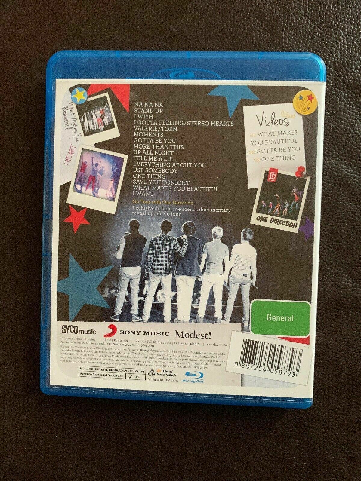 One Direction - Up All Night: The Live Tour (Blu-ray) Region B