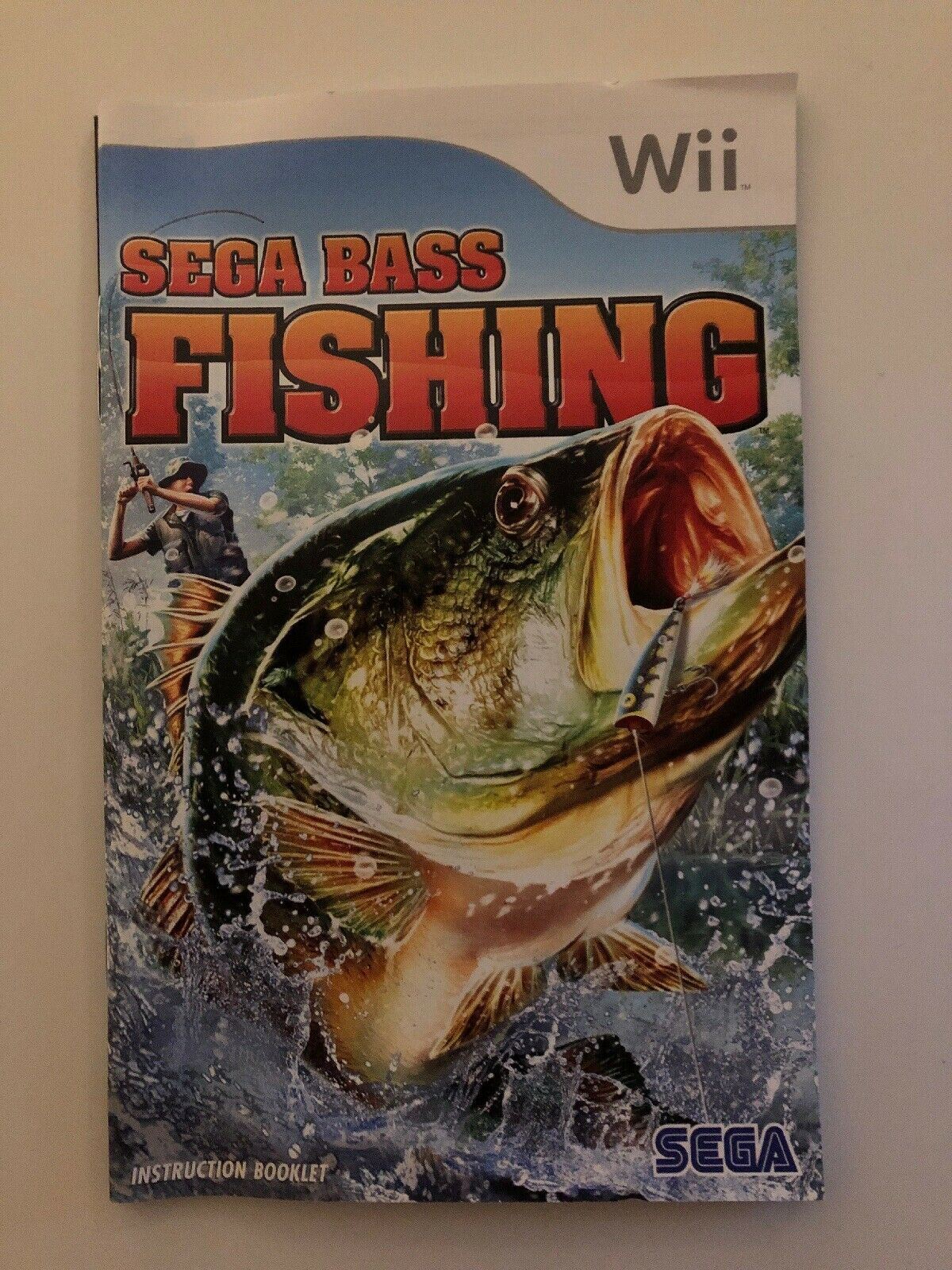 Sega Bass Fishing - Nintendo Wii PAL Game with Manual – Retro Unit