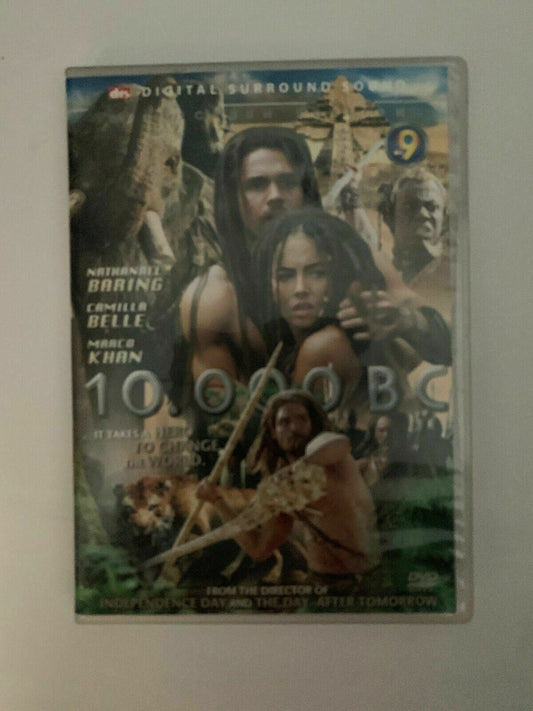 10,000 BC (DVD, 2008) Steven Strait, Camilla Belle, Cliff Curtis. Region 4