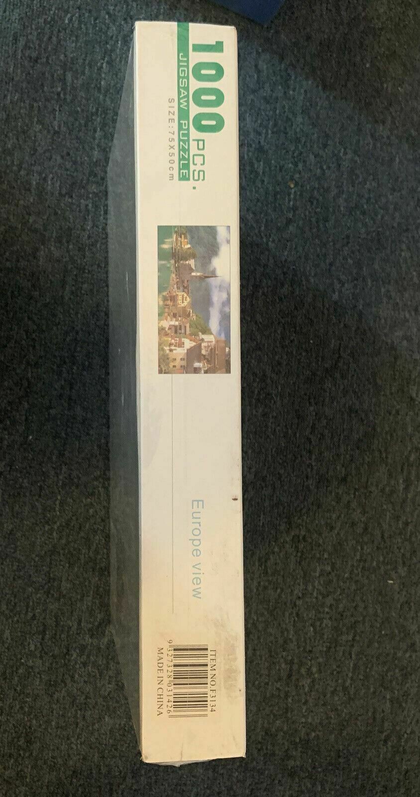 *New Sealed* Europe View 1000 Jigsaw Puzzle Pieces 75x50cm