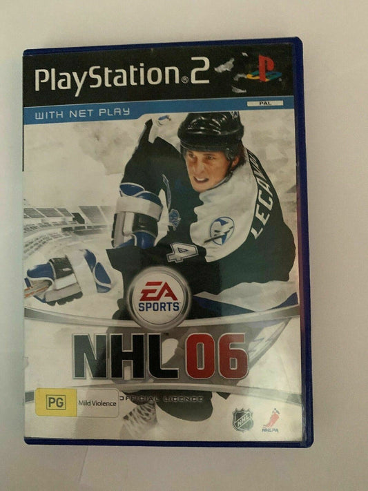 NHL 06 - PlayStation 2 PS2 PAL Game with Manual