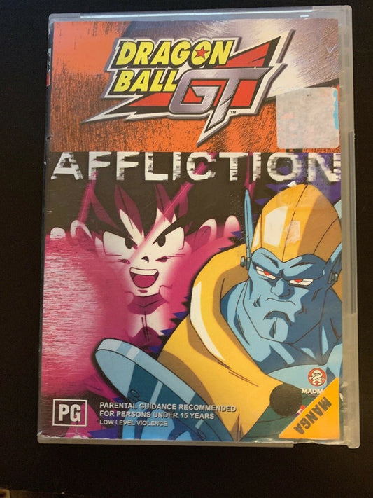 Dragon Ball GT Affliction (DVD, 2003) Region 4