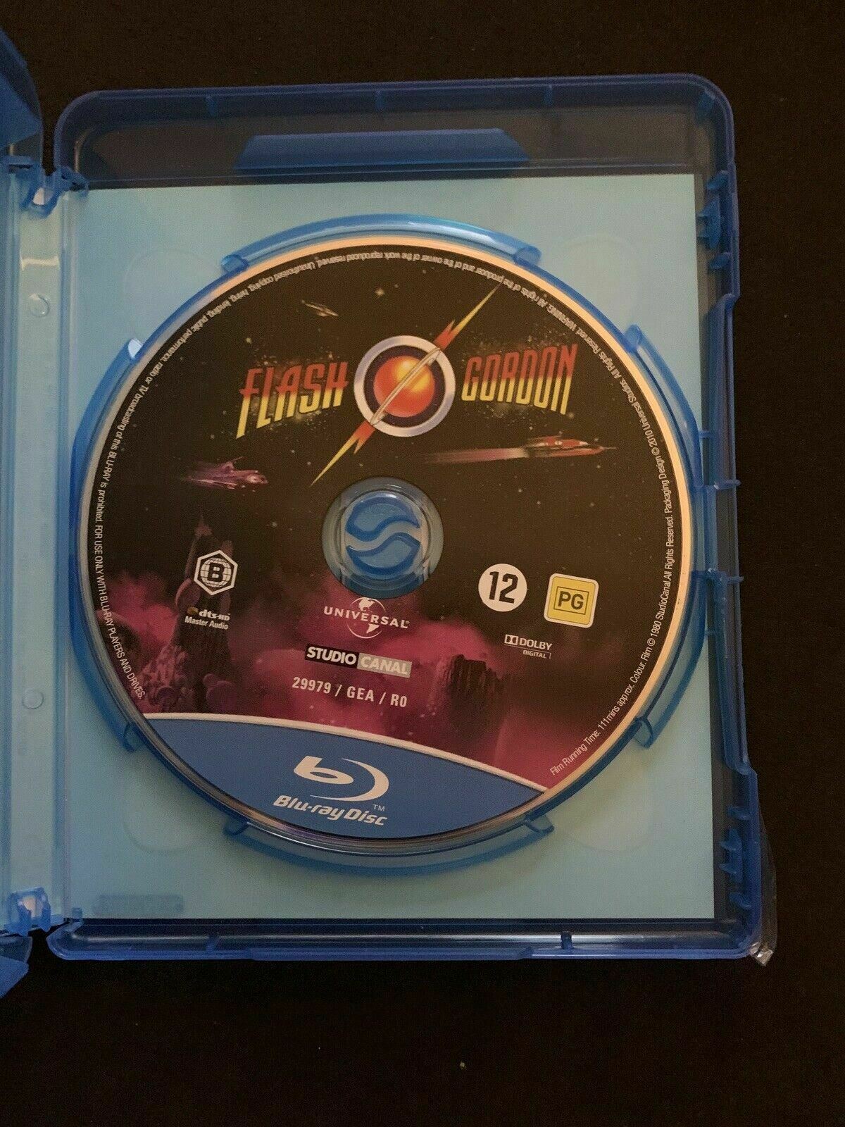 Flash Gordon (Blu-ray, 1980) Region B