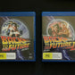 Back To The Future 1 & 2 (Blu-ray, 1985) Michael J. Fox, Christopher Lloyd