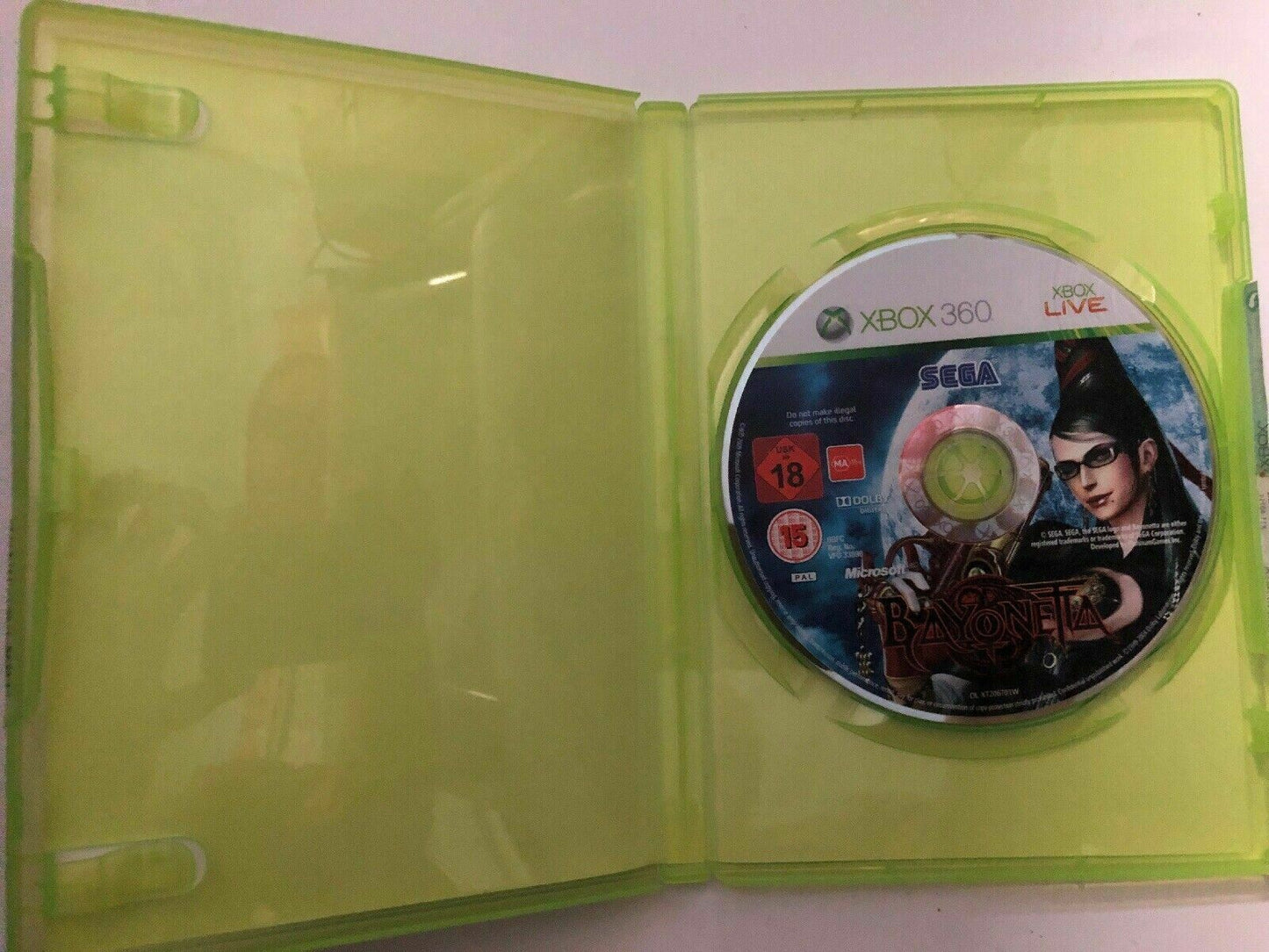 Bayonetta - Microsoft Xbox 360 SEGA PAL Game