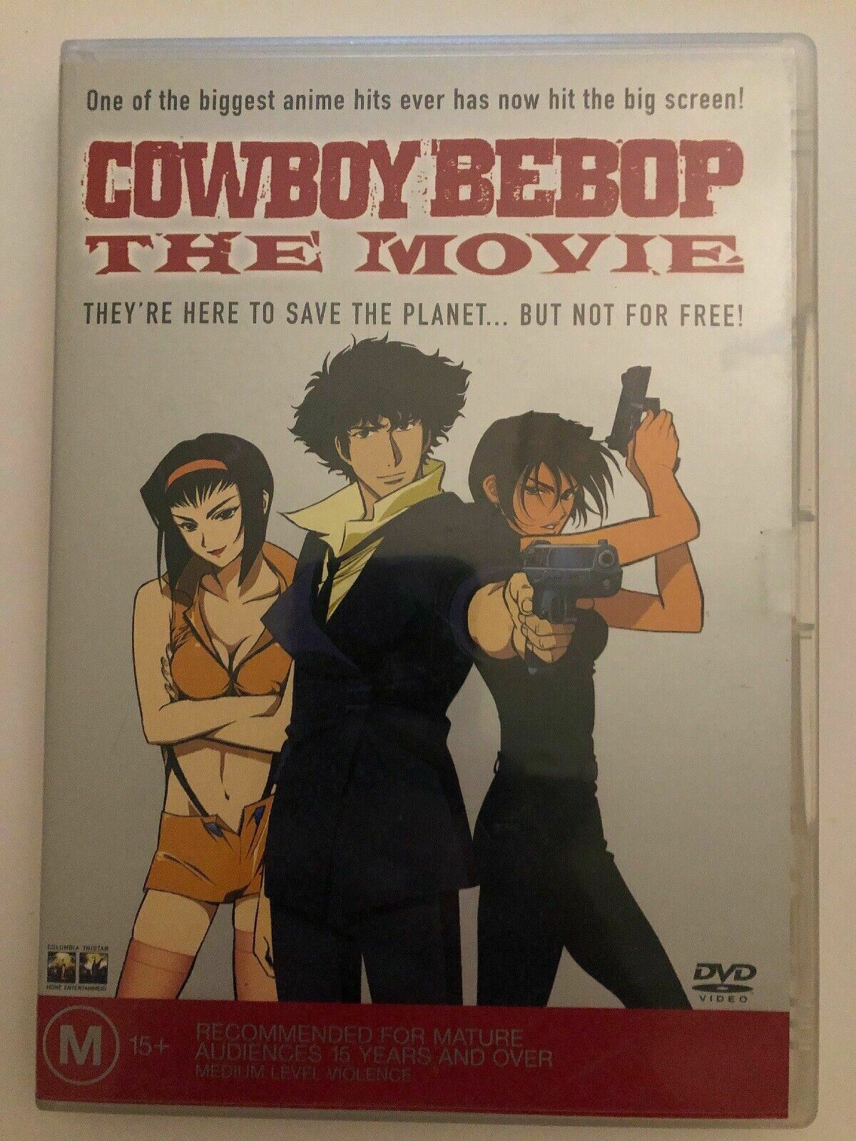 Cowboy Bebop - The Movie (DVD, 2003) Anime Film. Region 4