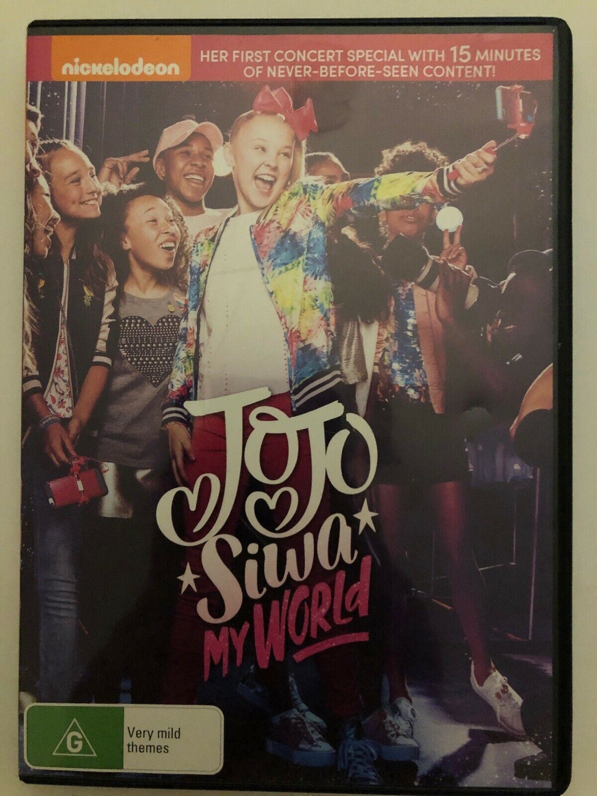 Jojo Siwa My World DVD Region 4 Retro Unit jojo-siwa-my-world-dvd-region-4-retro-unit