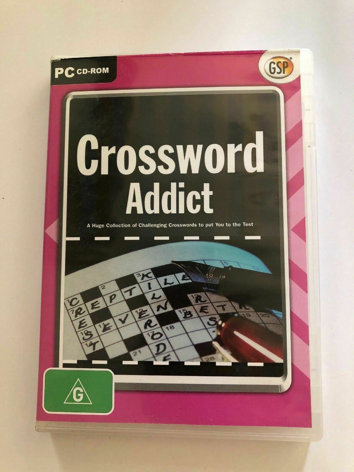 Crossword Addict - PC Windows Game - over 480 puzzles