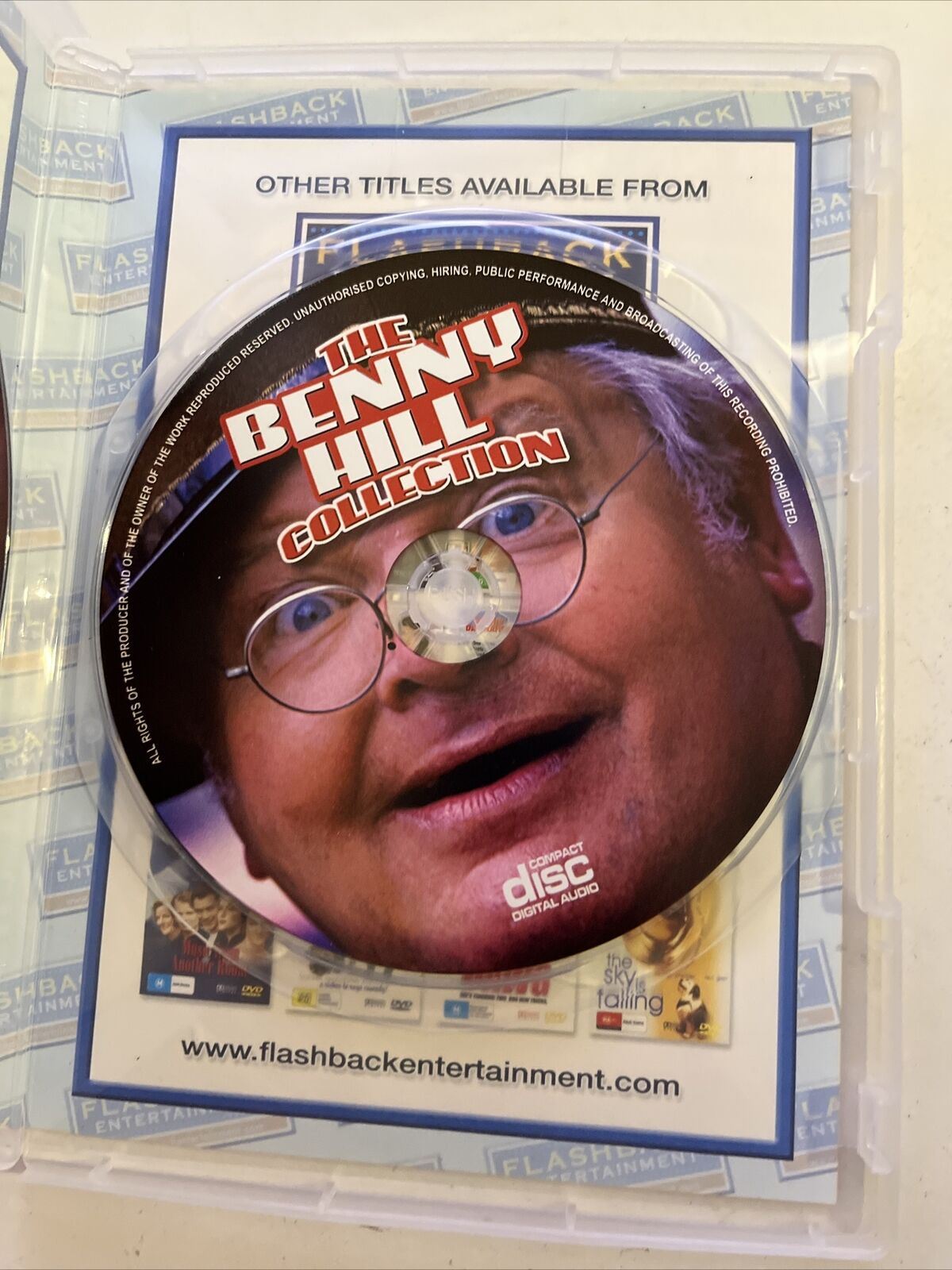 The Benny Hill Collection (DVD & CD Set) All Regions