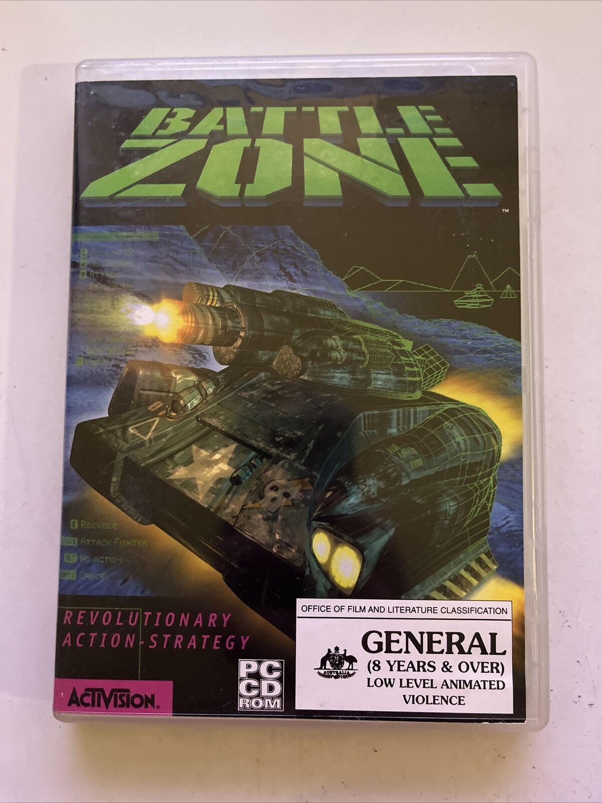 BattleZone - PC Windows RTS Shooter 1998 Game – Retro Unit