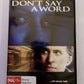 Don't Say A Word (DVD, 2001) Michael Douglas, Sean Bean, Brittany Murphy Region4