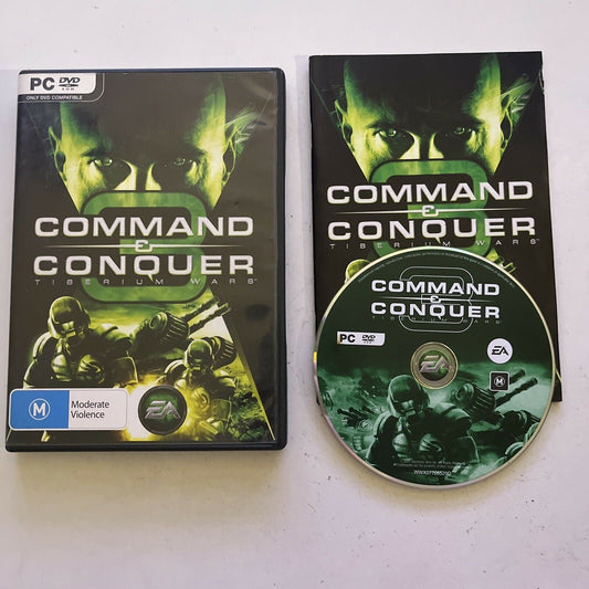 Command & Conquer 3 : Tiberium Wars - PC Windows Game Complete With Manual