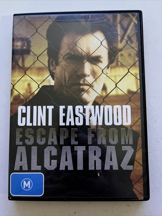 Escape From Alcatraz (DVD, 1979) Clint Eastwood, Patrick McGoohan. Region 4