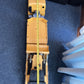 BRUDER MAN TGA Low Loader Truck with JCB Backhoe Loader - Yellow (02776) 85cm