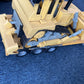 BRUDER MAN TGA Low Loader Truck with JCB Backhoe Loader - Yellow (02776) 85cm