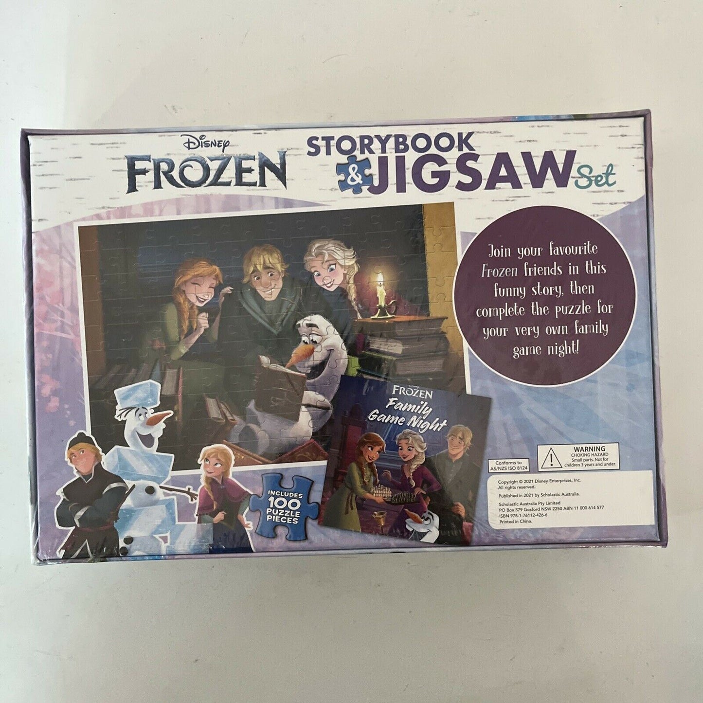 *New Sealed* Frozen: Storybook & Jigsaw Set (Disney) (Disney Frozen)