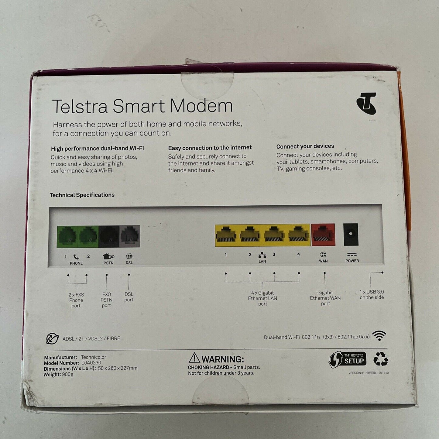 Telstra Smart Modem Transition Kit NBN (FTTN / FTTB) Compatible