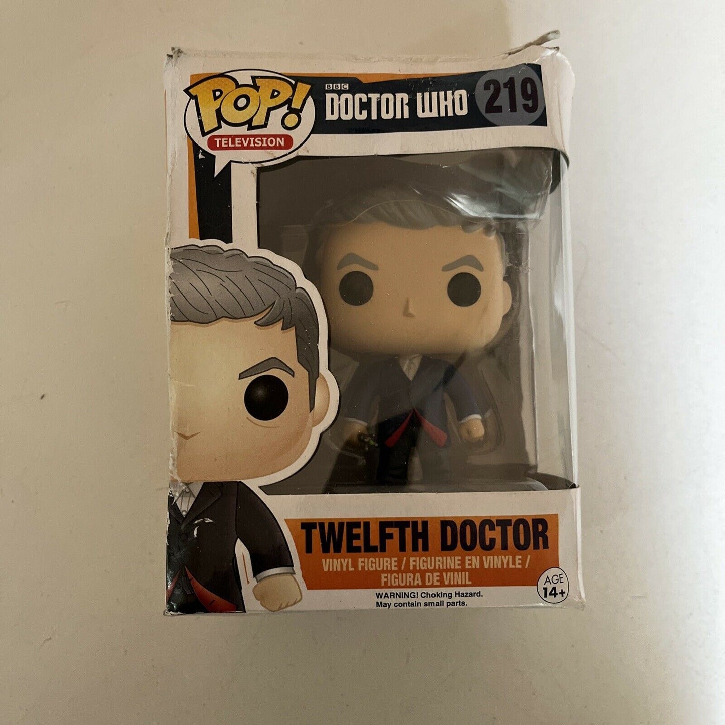 Dr Who - 12th Doctor #219 Pop! TV Vinyl - Funko 4630 Peter Capaldi