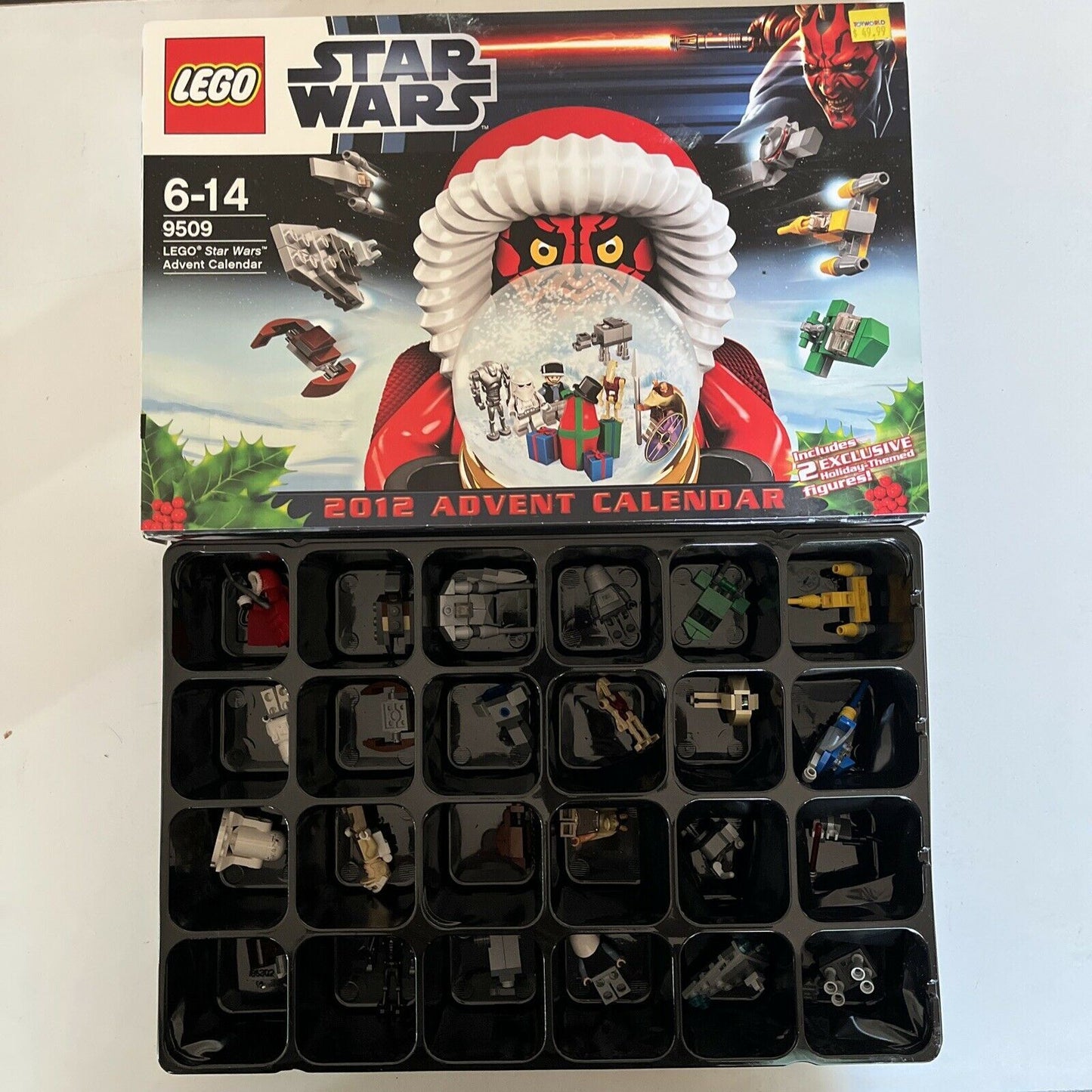 LEGO Star Wars Advent 2012 Calendar Complete - 9509