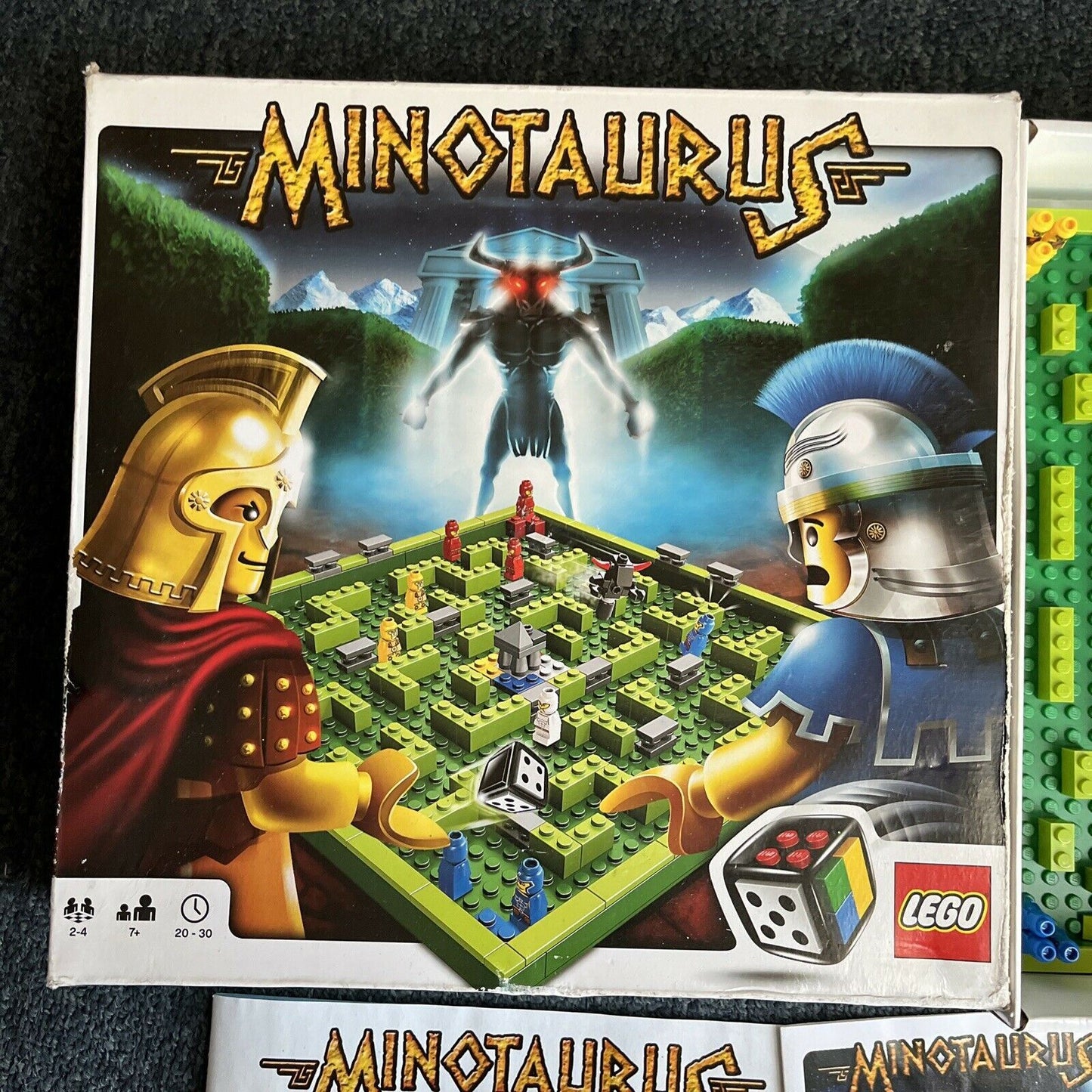 LEGO Minotaurus Board Game 3841 Complete