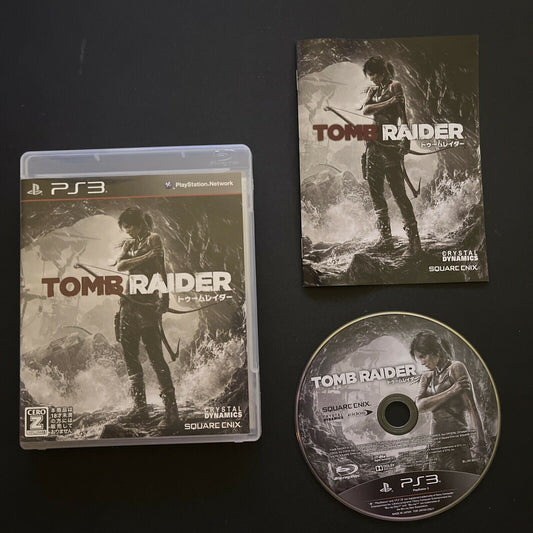 Tomb Raider - PlayStation PS3 JAPAN Game Complete with Manual