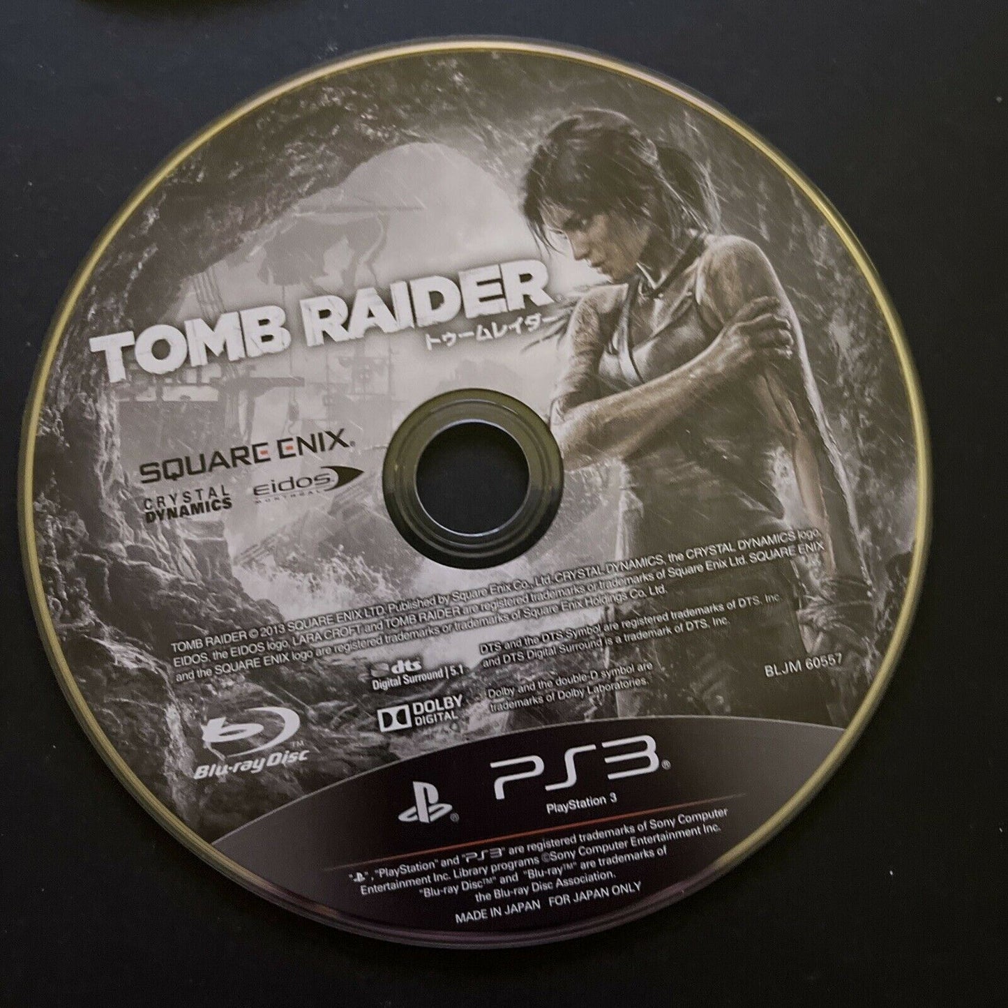 Tomb Raider - PlayStation PS3 JAPAN Game Complete with Manual