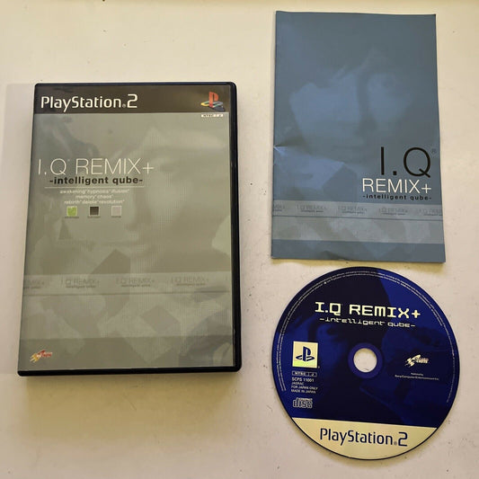 I.Q Remix+: Intelligent Qube - PlayStation PS2 NTSC-J JAPAN Game