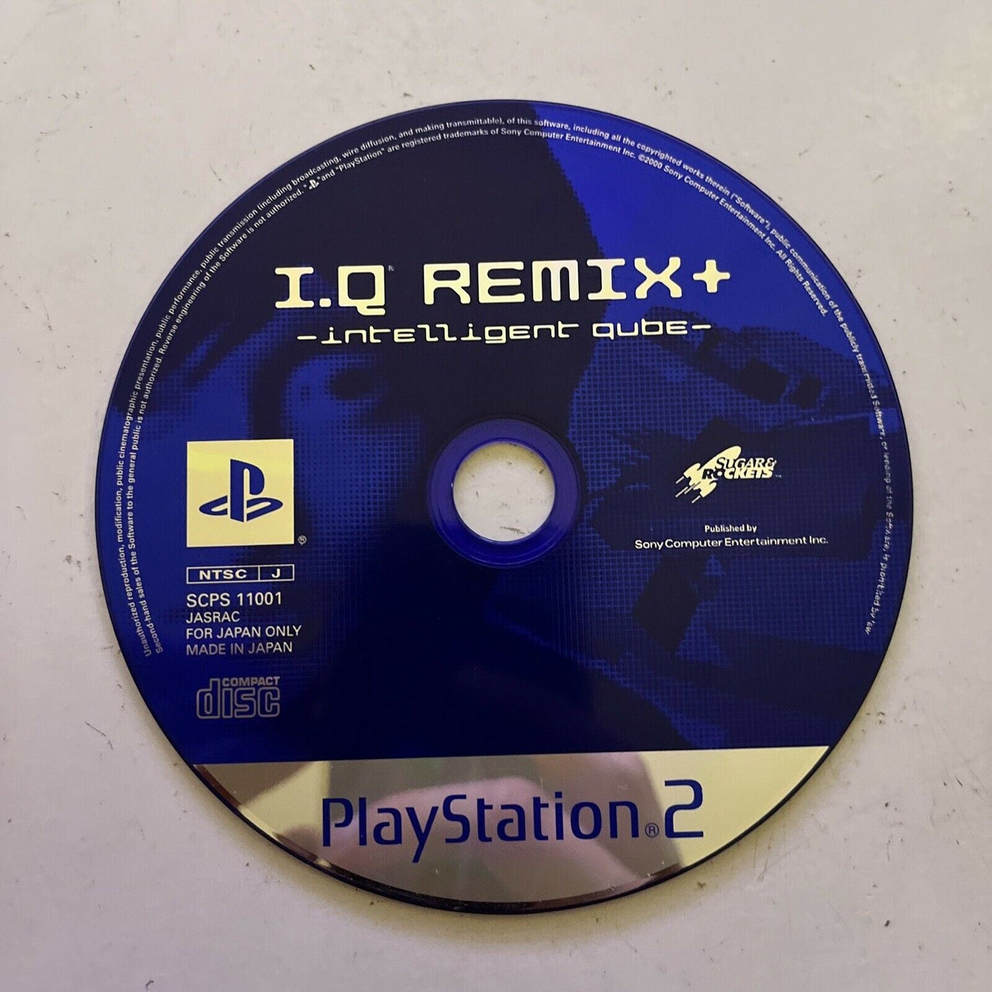 I.Q Remix+: Intelligent Qube - PlayStation PS2 NTSC-J JAPAN Game