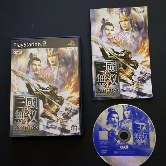 Shin Sangoku Musou 4 Empires Dynasty Warriors  PlayStation PS2 NTSC-J JAPAN Game