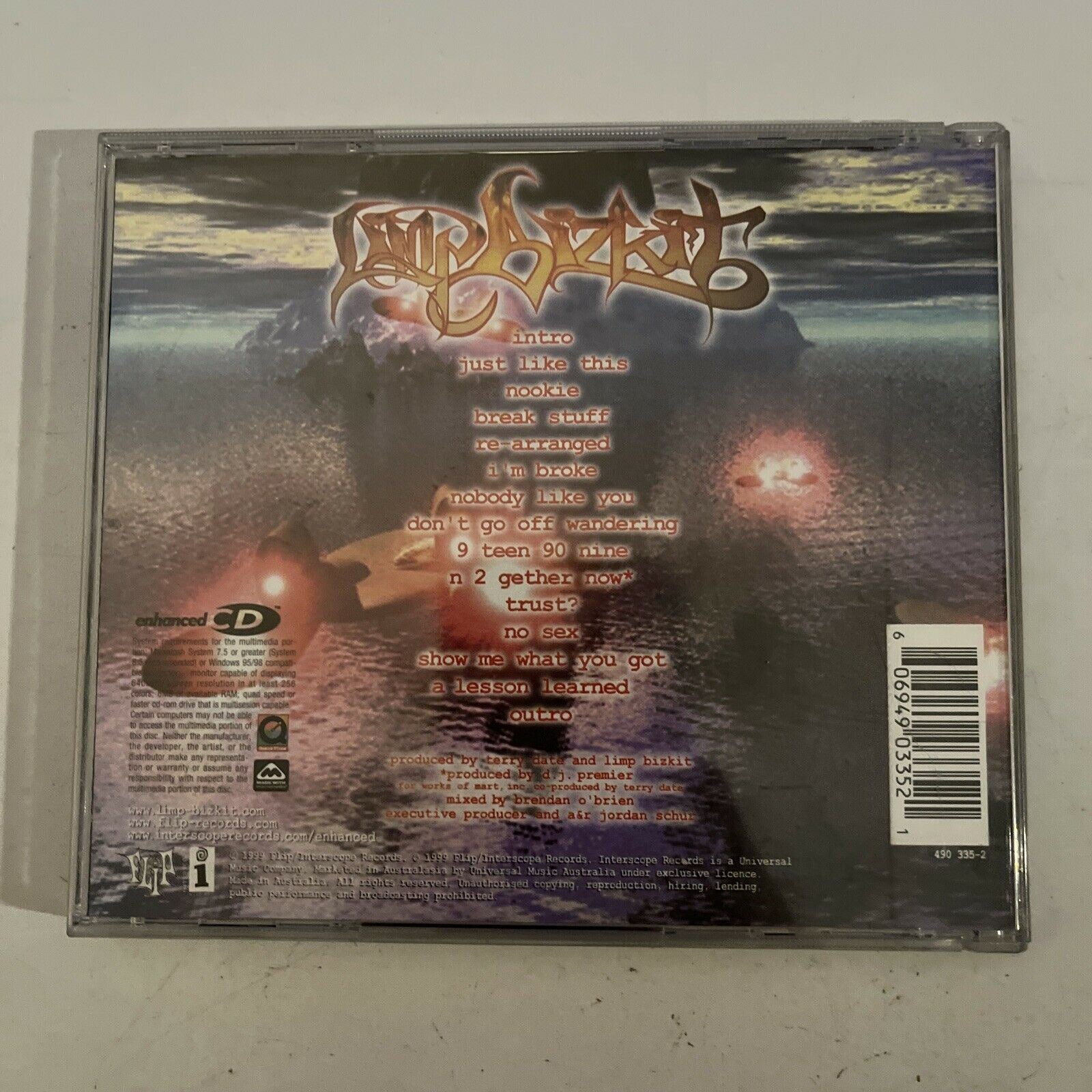 Limp Bizkit – Significant Other (CD, 1999) Album – Retro Unit