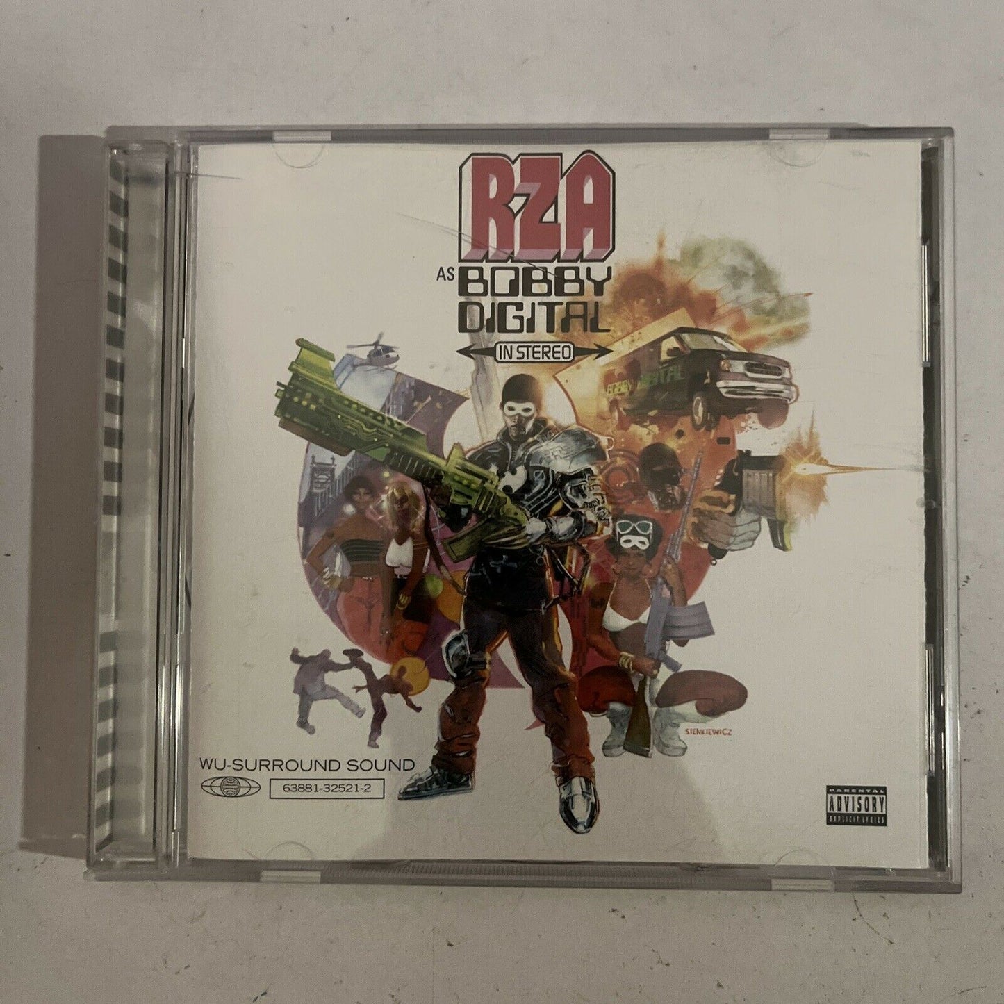 Bobby Rza RZA As Bobby Digital – RZA As Bobby Digital In Stereo CD 1998 Album ...